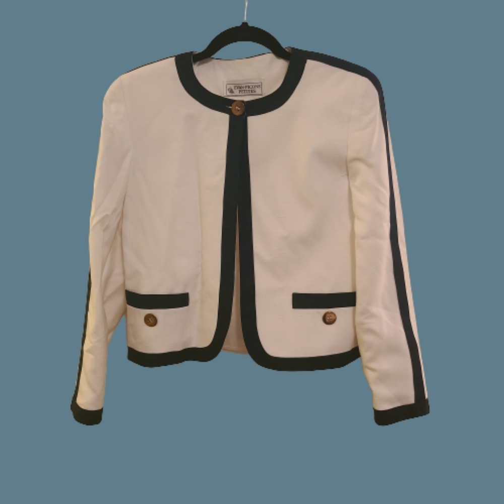 NWOT Evan Picone Petites Open Blazer